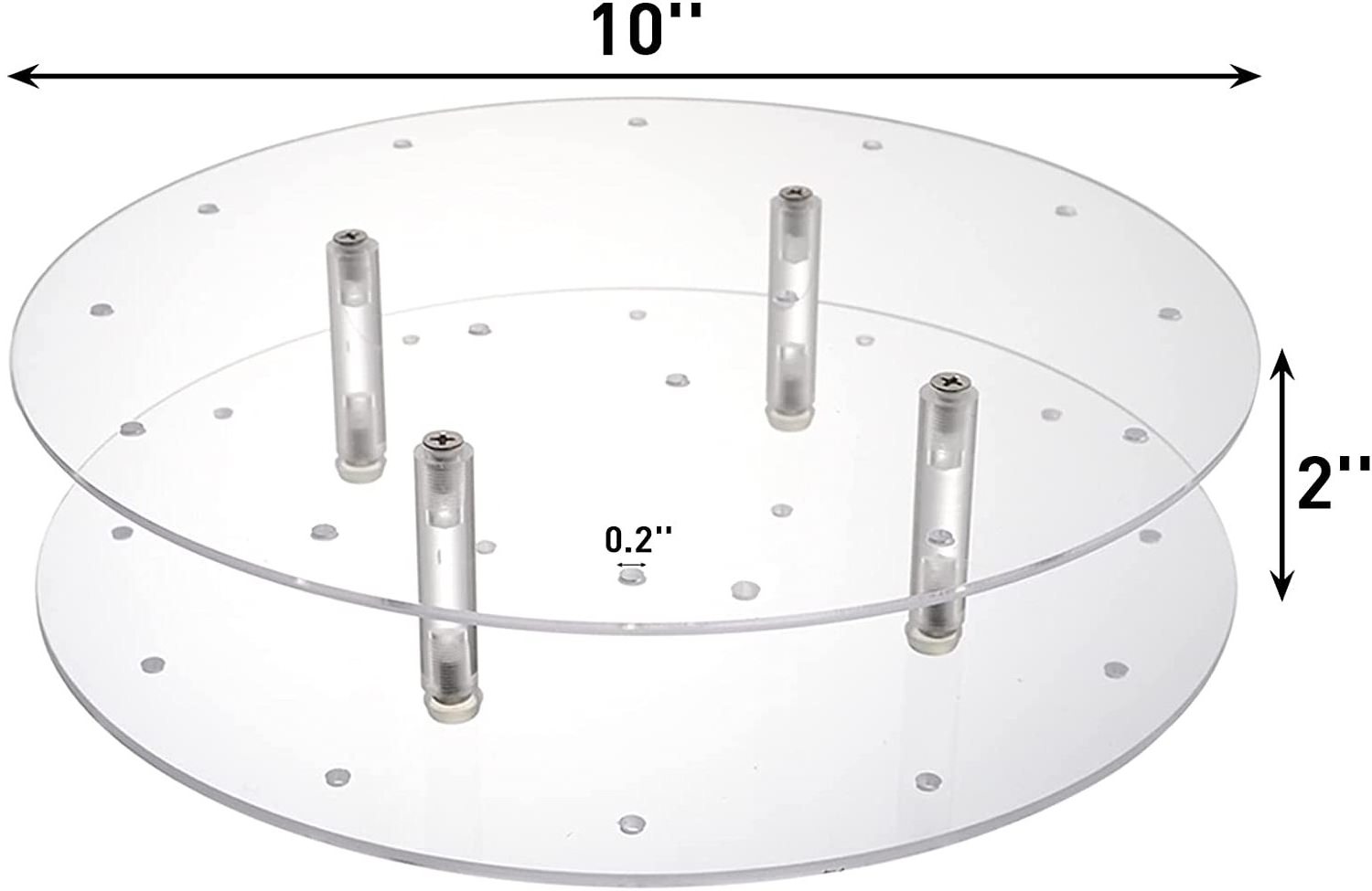 wholesale hot sale Acrylic Stands  4 mm Thick Clear wholesale Acrylic Lollipop Holder