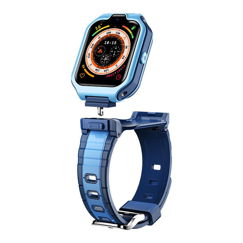 Y36A Children's Watch 128Mb+128Mb 1.83 Inch Screen TYPE-C Smart Touch WIFI Location 4G Kid Smart Watch For Students