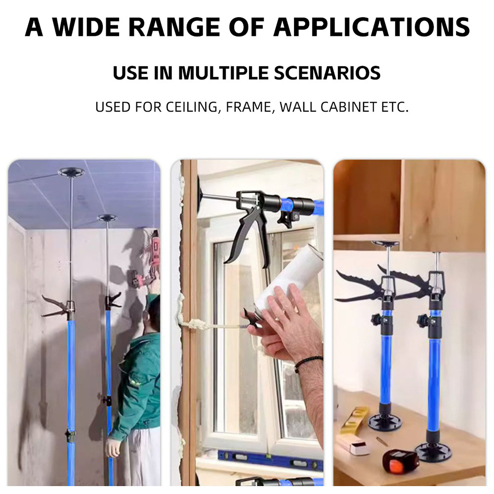 Enhanced version Installation Support Rod for Cabinet Hand Support System