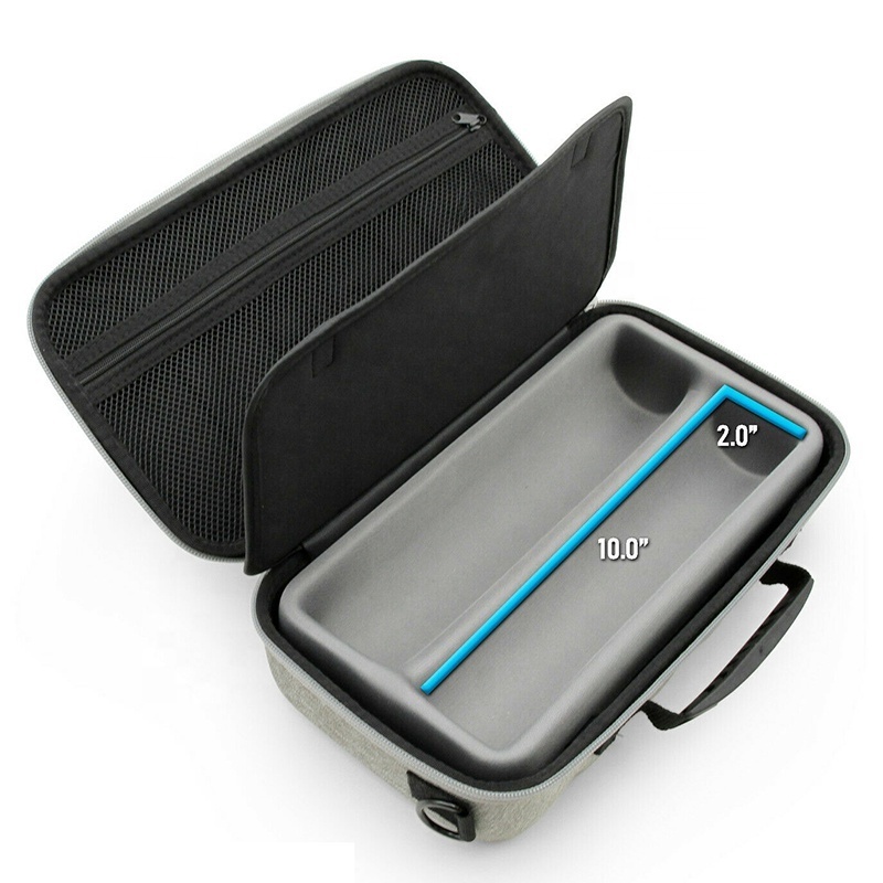 High Quality Protective Hard Storage Wireless Microphone Carrying EVA Case With Foam