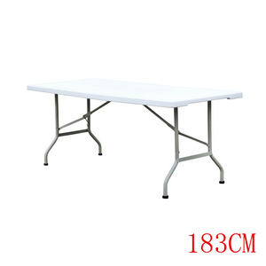 Factory direct China Hot Sale 183cm Table 6FT Plastic Banquet Folding Table