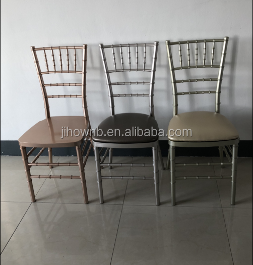 Factory Direct Resin Crown Royal Chair for Wedding Wholesale Price