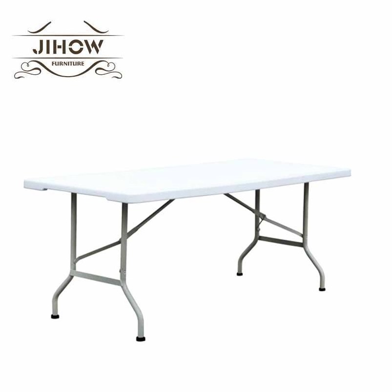 wholesale design furniture  HDPE Plastic Wedding Event Folding Outdoor Dining Table