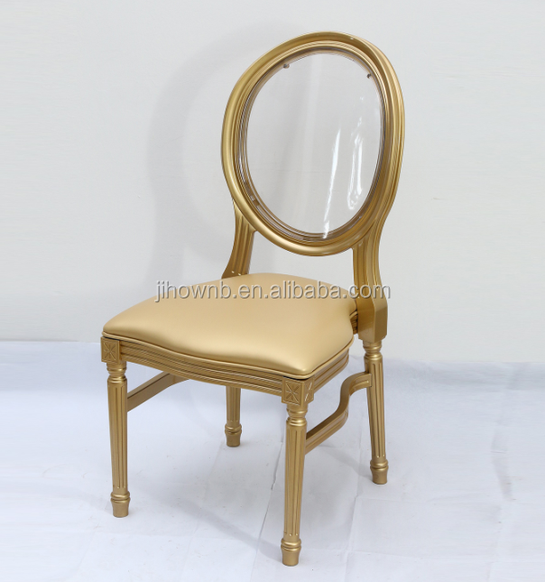 wholesale gold resin gold wedding folding chairs