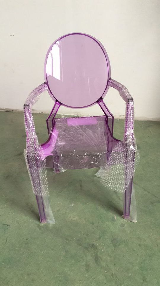 Cheap Price For Luxury Product Clear Kids Louis Chair Kid Ghost chairs  For Sale