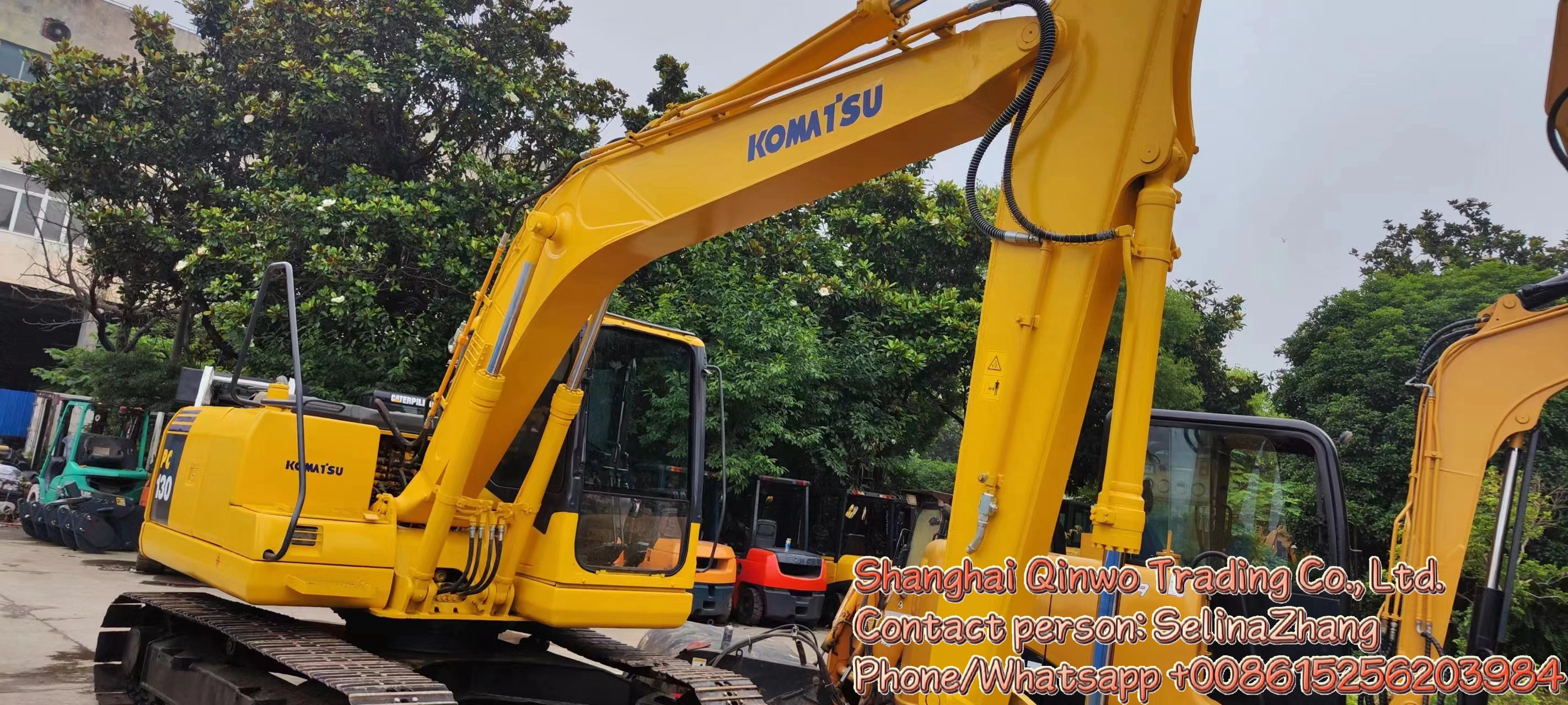 Construction Mining Machinery 13 Ton Heavy Equipment PC130-7 Used Komatsu Earth-Moving Excavators