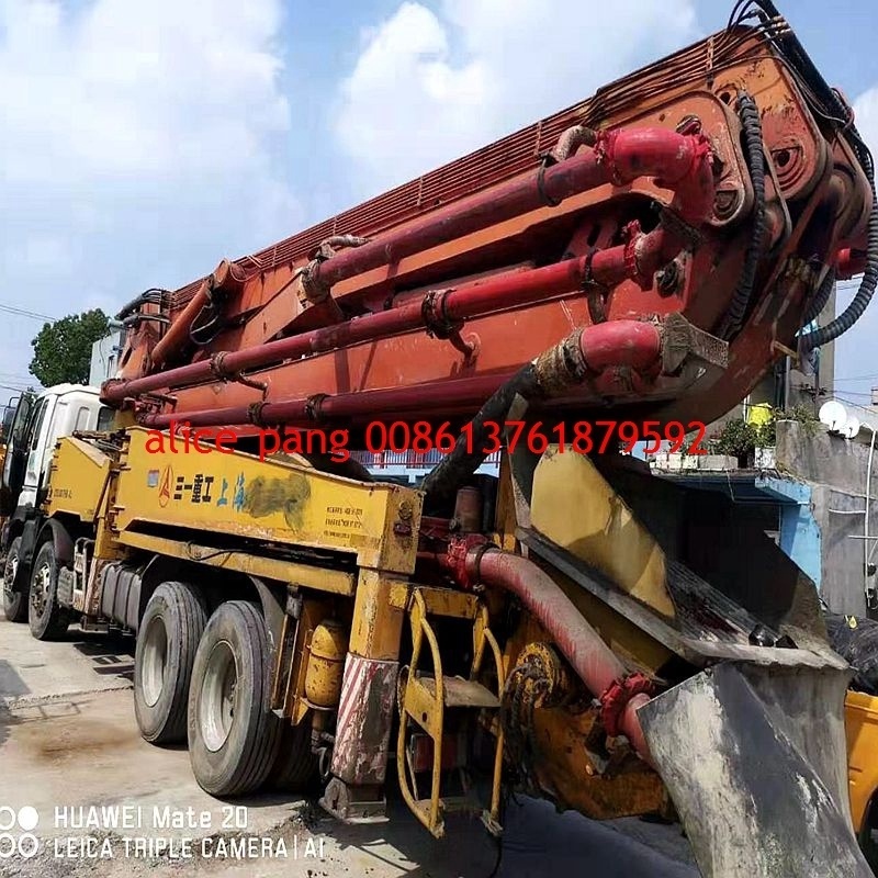 45meters Used SANY Putzmeister concrete pumps machine