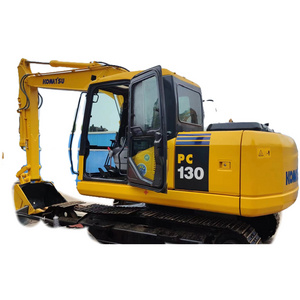 Construction Mining Machinery 13 Ton Heavy Equipment PC130-7 Used Komatsu Earth-Moving Excavators