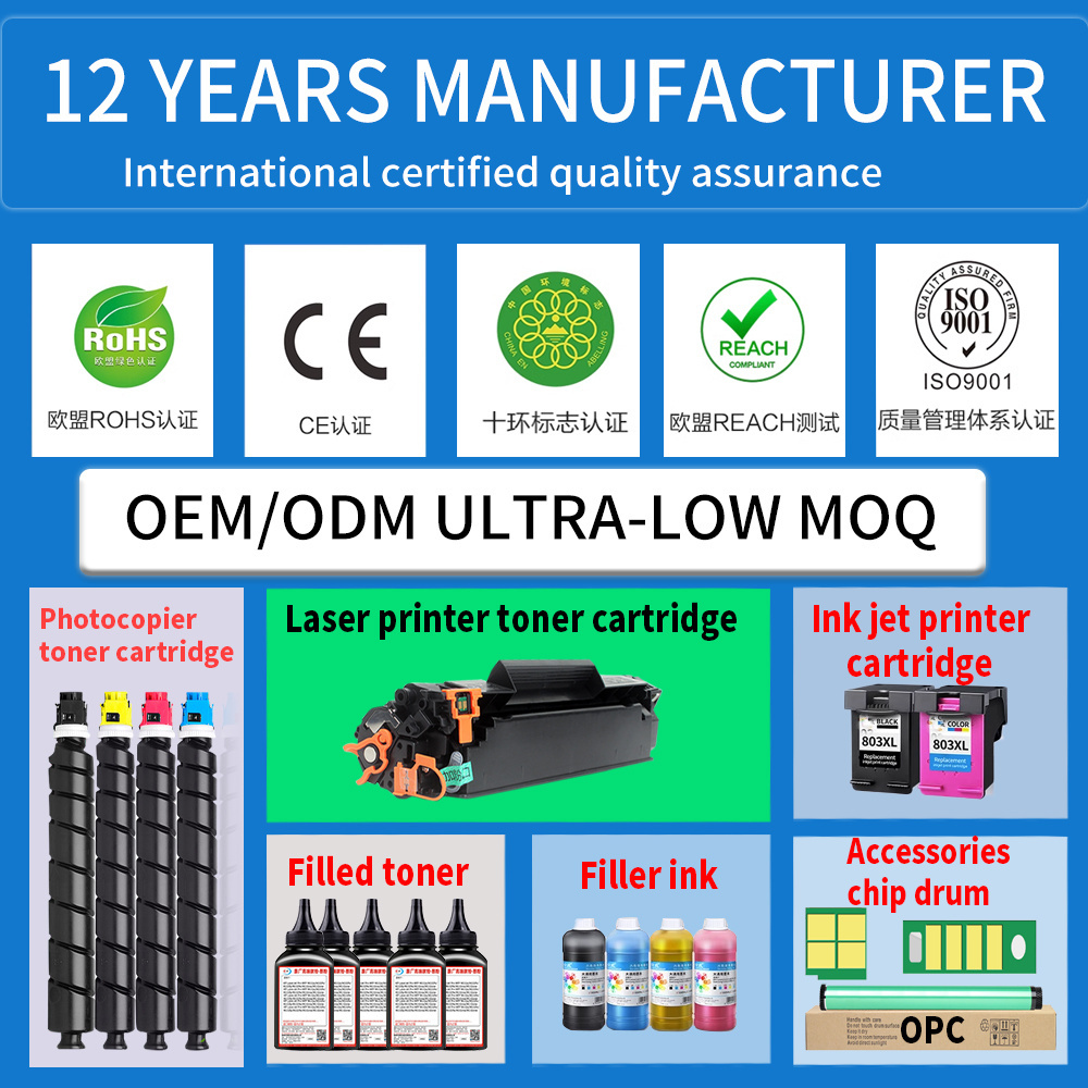 Printer Accessories OPC Drum cleaning scraper Transfer Assembly Heating Kit Developing stick PCR cartridge filled toner chip