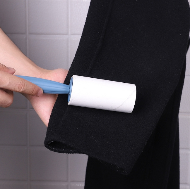 clothes pet clothes cleaning Plastic Sticky Lint Removal Roller Adhesive Travel Lint Roller