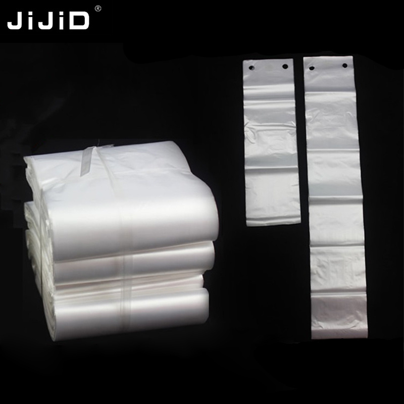 JIJID Custom PE Disposable Long & Short Transparent Umbrella Wrapping Bags Hotel Use Disposable Umbrella Wet Clear Plastic Bag