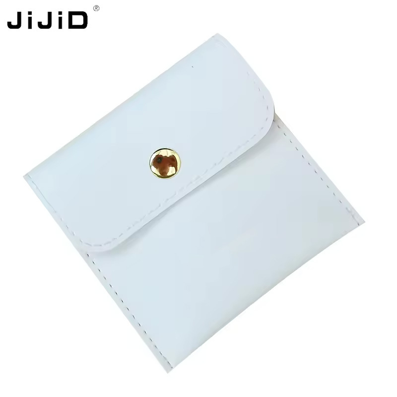 JIJID Small Jewelry Pouch Suede Environmentally Friendly Brown Velvet Ornament Bag Jewelry Velvet Pouch Bracelet Packaging