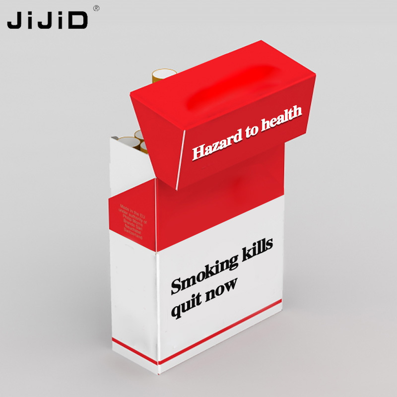 JIJID Disposable Custom Printing Paper Box Packaging Blank Cigarette Packs Empty CardboardPre Roll Cones Cigarette Box