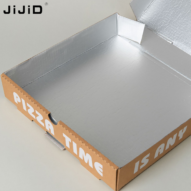 JiJiD Powerful Manufacturer Custom Printed Pizza Box China Wholesale Pizza Paper Packing Box