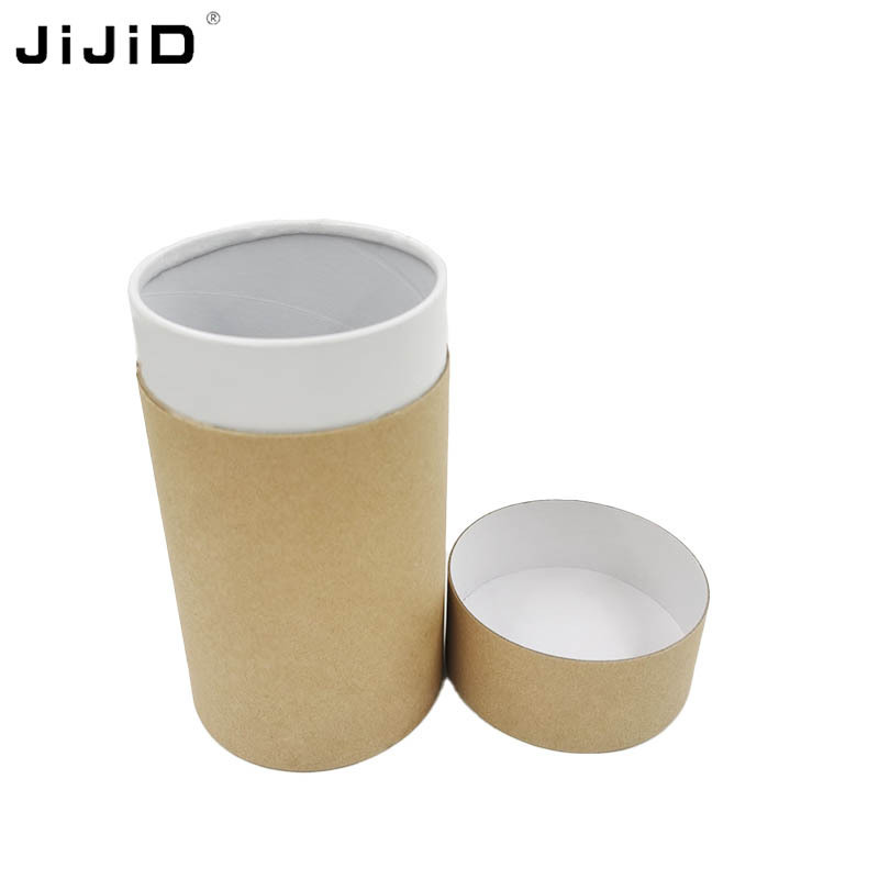 JiJiD Custom Food Grade Cylinder Container Tea Packaging Paper Tube Can