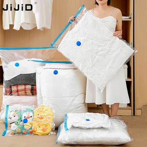 JIJID Valve For Travel Clothes Vacuum kids storage Bag Set Space Saver Vacuum Storage Bags With Pump