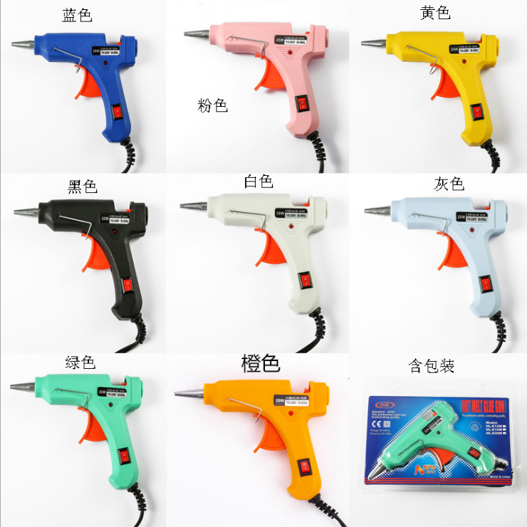 20w Electric hot glue gun  use 7mm glue stick