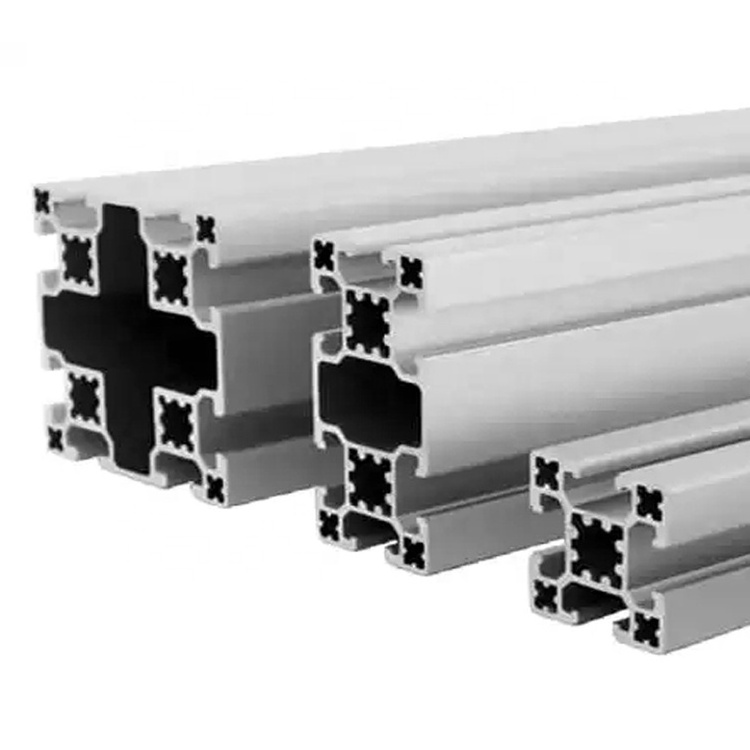 Wholesale vslot aluminum extrusion 6063 6061 alu profile aluminum t slot extrusion profile 40x40 5050 6063t5 for decor