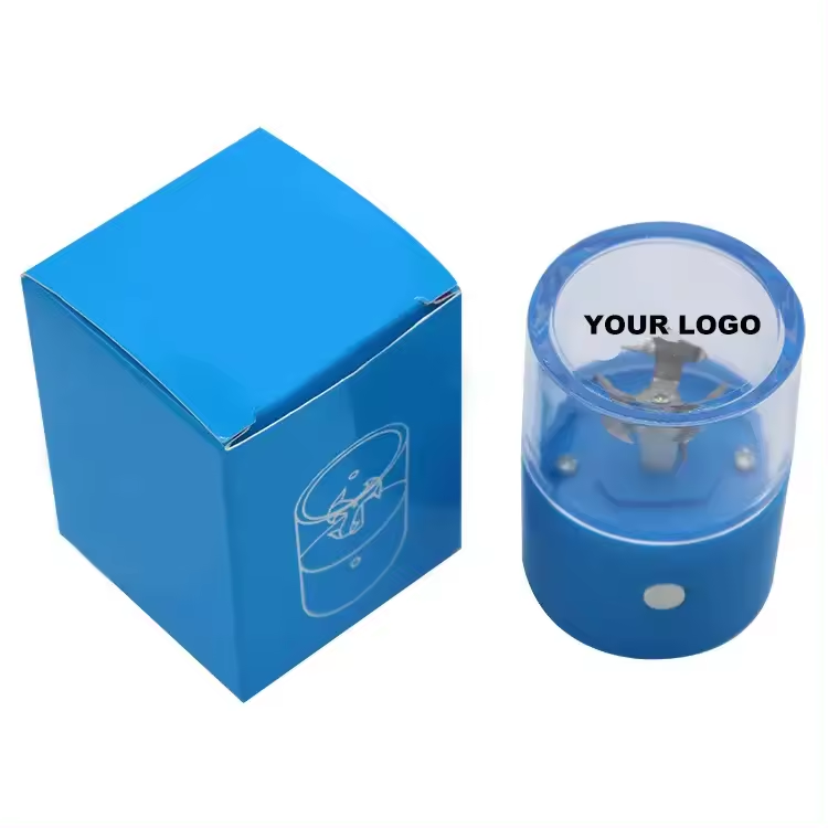 Wholesale Hot Selling Electric Herb Grinder Plastic Tobacco Grinder Small Size Smoking Accessories Herb Grinder