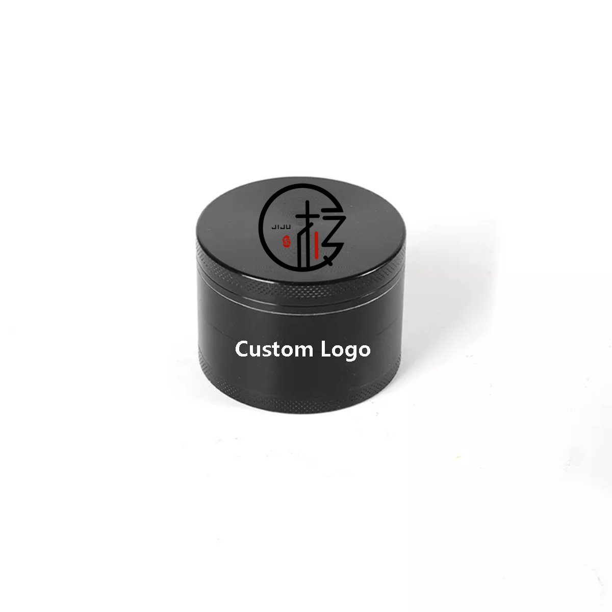 Factory Wholesale High Quality 4Layers Colorful 55MM Logo Customized Metal Zinc Alloy Herb Grinder