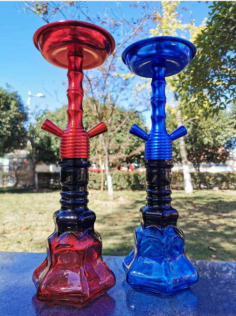 Unique Design Hookah Shisha Flavors Red Portable Hookah for Smoke Bar Accessories