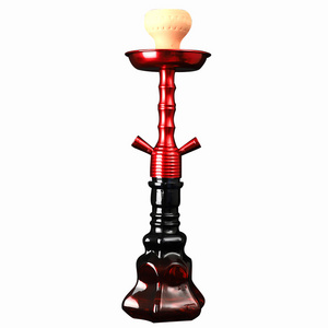 Unique Design Hookah Shisha Flavors Red Portable Hookah for Smoke Bar Accessories