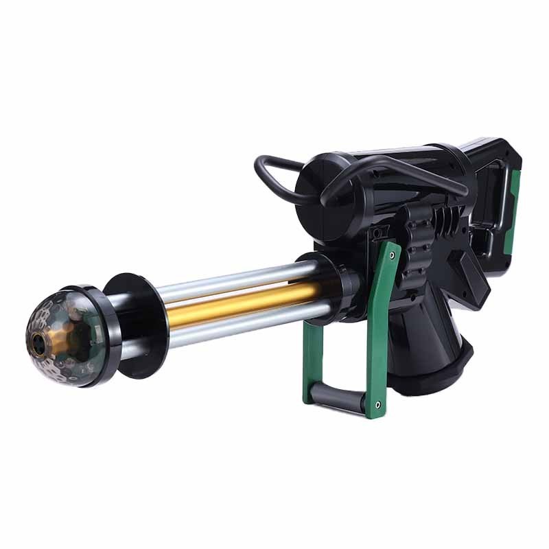 2023 Jiju New Hot Arrival Gatling Smoking Gun Second Generation Nightclub Party Gatling Machine Gun Smoke Thrower Smoking Set