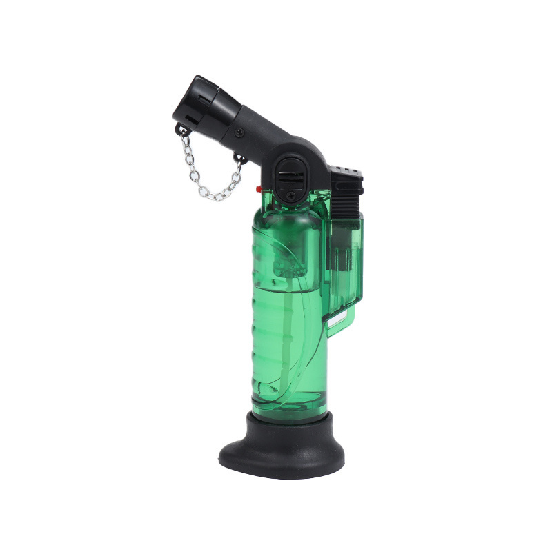 Portable Windproof Lighter Jet Frame Torch Lighter Butane Lighter Refillable Torch Lighter