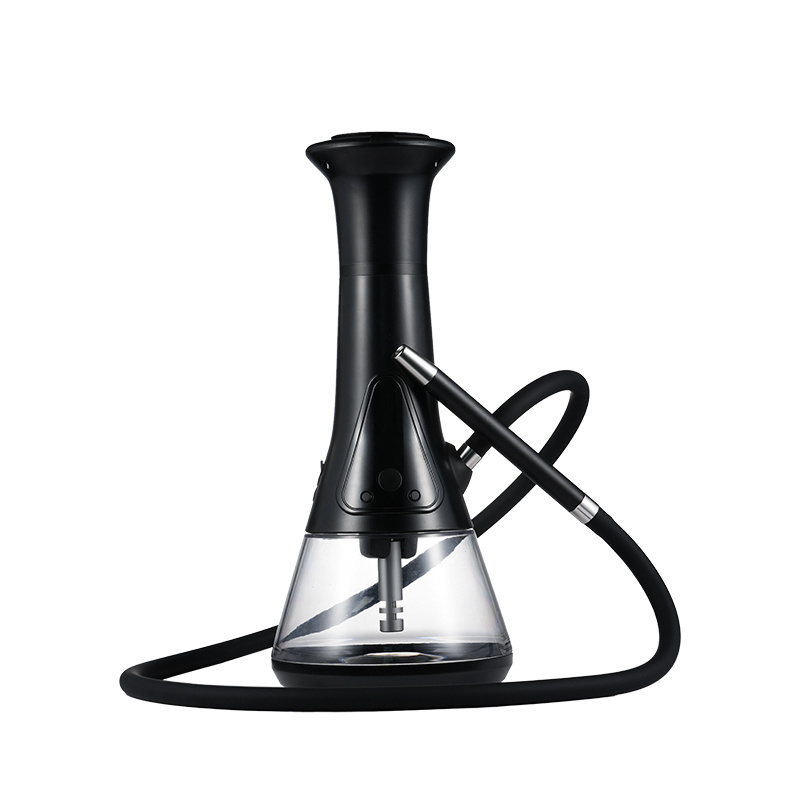 New Design Luxury Portable Electric Hookahs Modern Smoking Set Kit Custom Logo Acrylic Shisha Hookah Accessories Battery