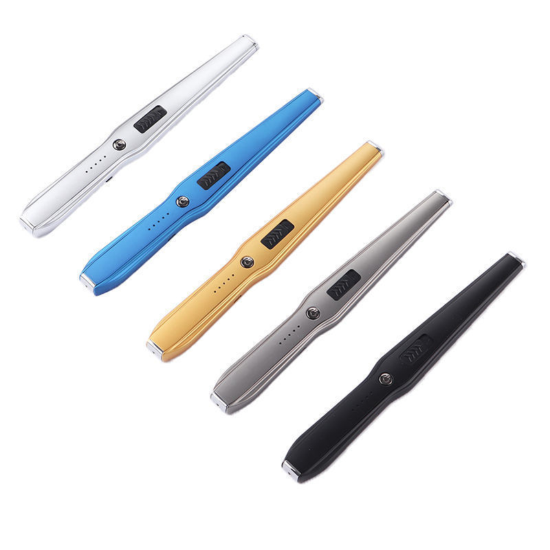 Hot Sell USB Flashlight Cigarette Lighter Multi Functional Electronic Cigarette Lighter Gift Box Pen Lighter