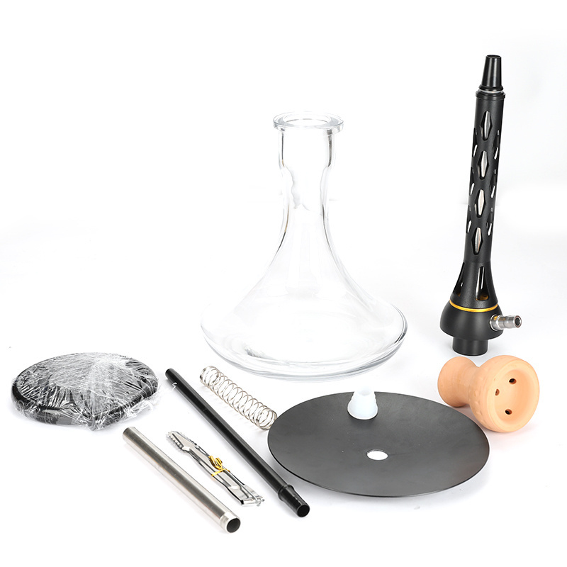 European New Trendy Shisha Smoking Accessories Hookah Pipe Glass Bottle Hookah Hookahs Shisha