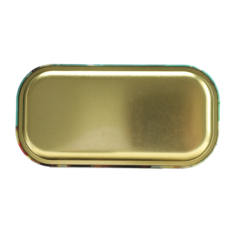 Newest Wholesale Hot Sale Custom Tin Rolling tray Tobacco Metal Rolling Tray with Magnetic Lid