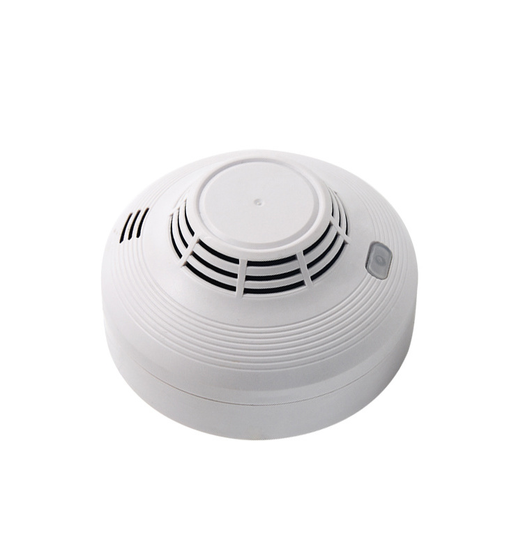 Photoelectric Fire Alarm Cigarette DC 9V Battery Operated Smoke Detector with Relay Output