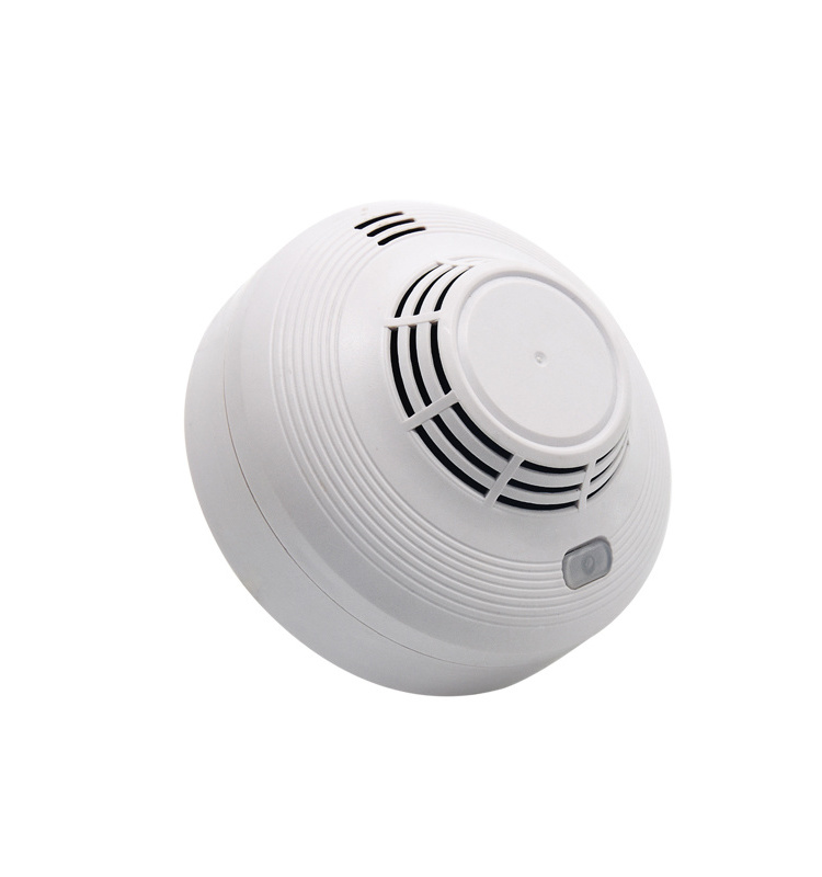 Photoelectric Fire Alarm Cigarette DC 9V Battery Operated Smoke Detector with Relay Output