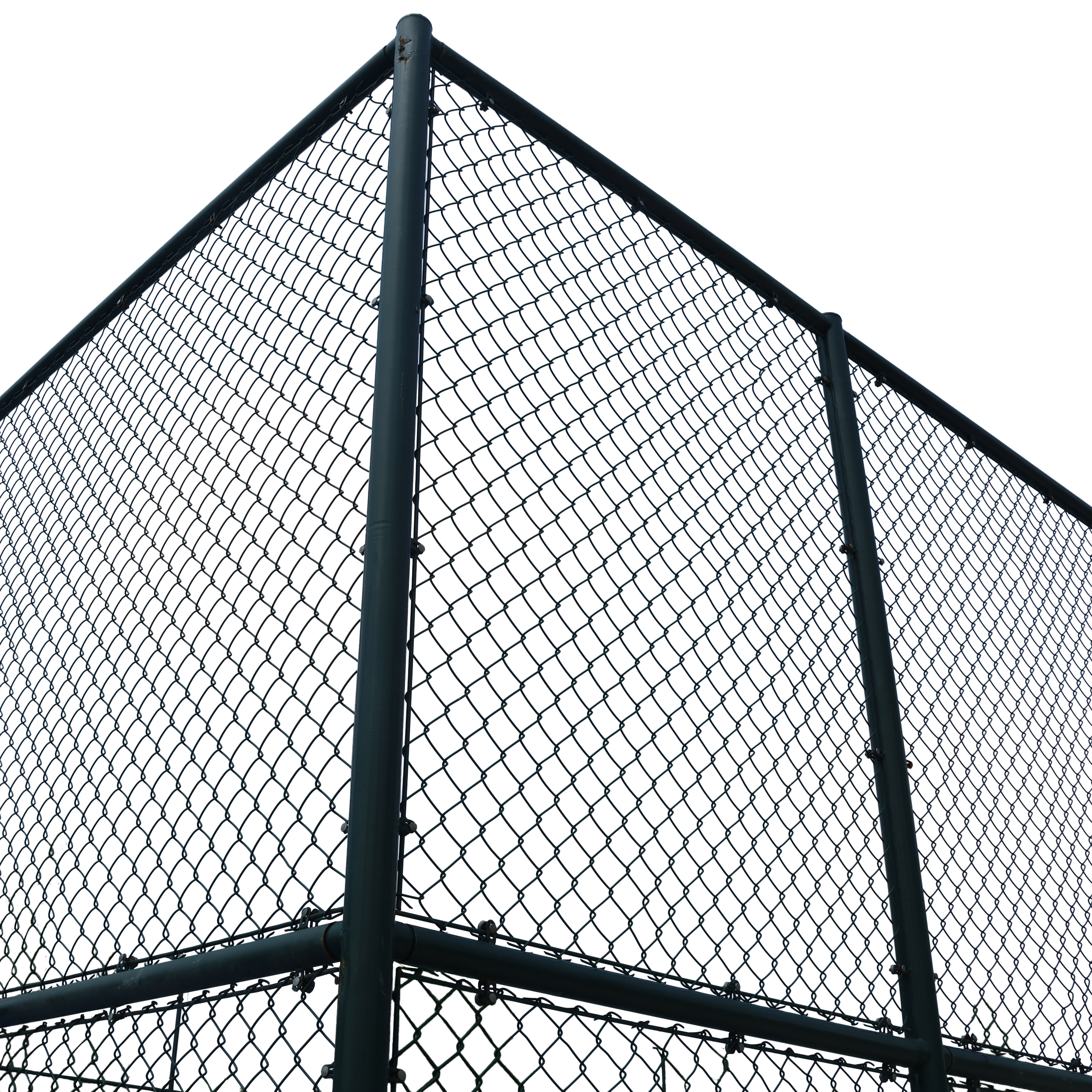 Hot Dip Galvanized Wire Mesh 6ft 4ft 4 foot Cyclone Wire Fence Price Philippines 50ft 100 ft Roll Chain Link Fence 8 Feet Tall