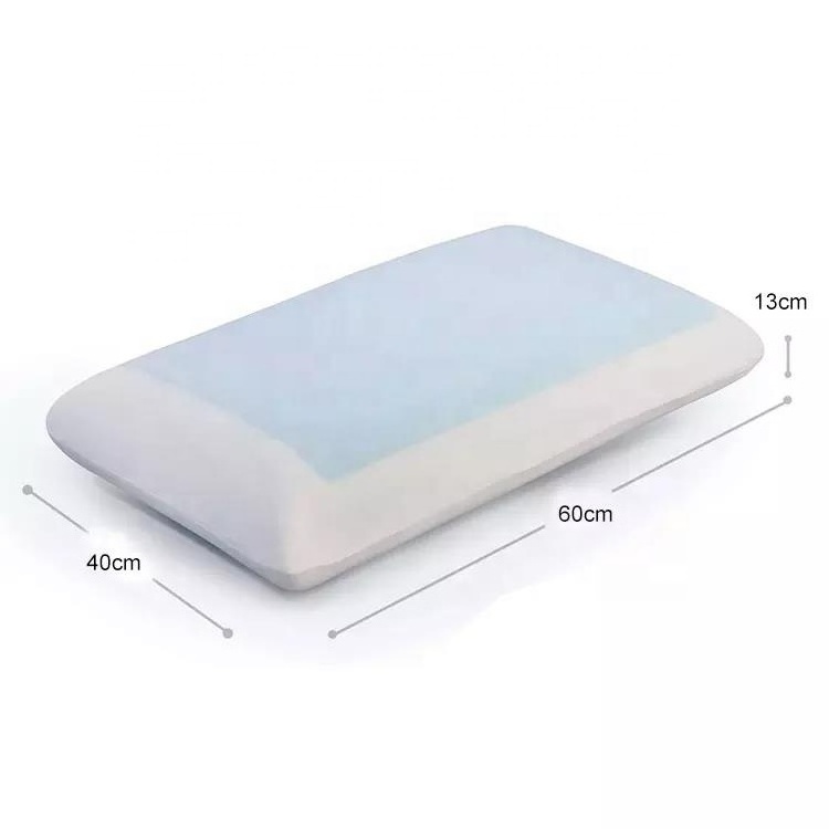 orthopedic cooling gel memory foam sleeping pillow pillows gel memory foam pillows on sale hot