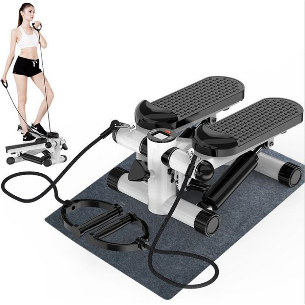 Innstar Home Indoor Gym Fitness Exercise Portable Mini Stair Stepper Aerobic Twist Stepper with Rope