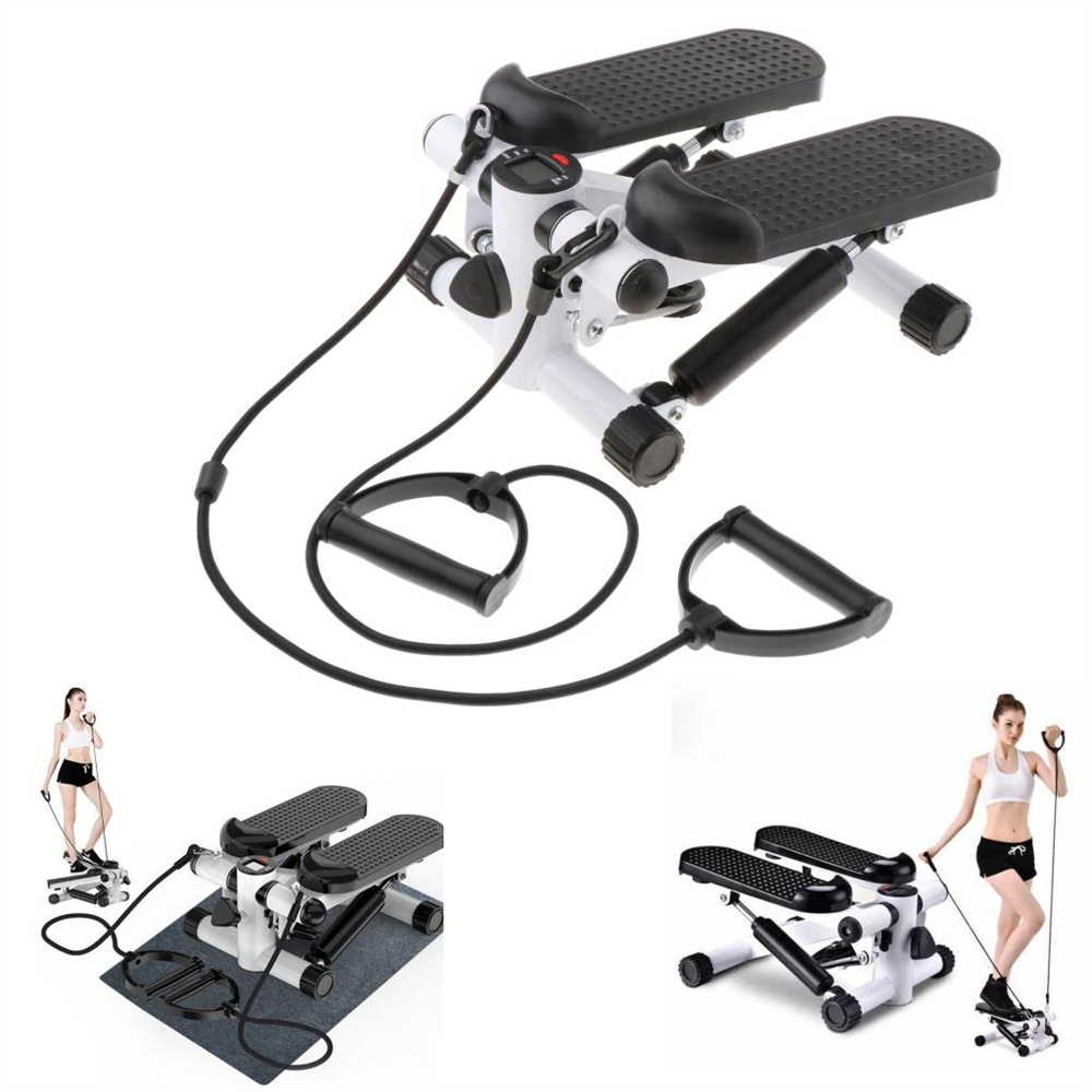 Innstar Home Indoor Gym Fitness Exercise Portable Mini Stair Stepper Aerobic Twist Stepper with Rope