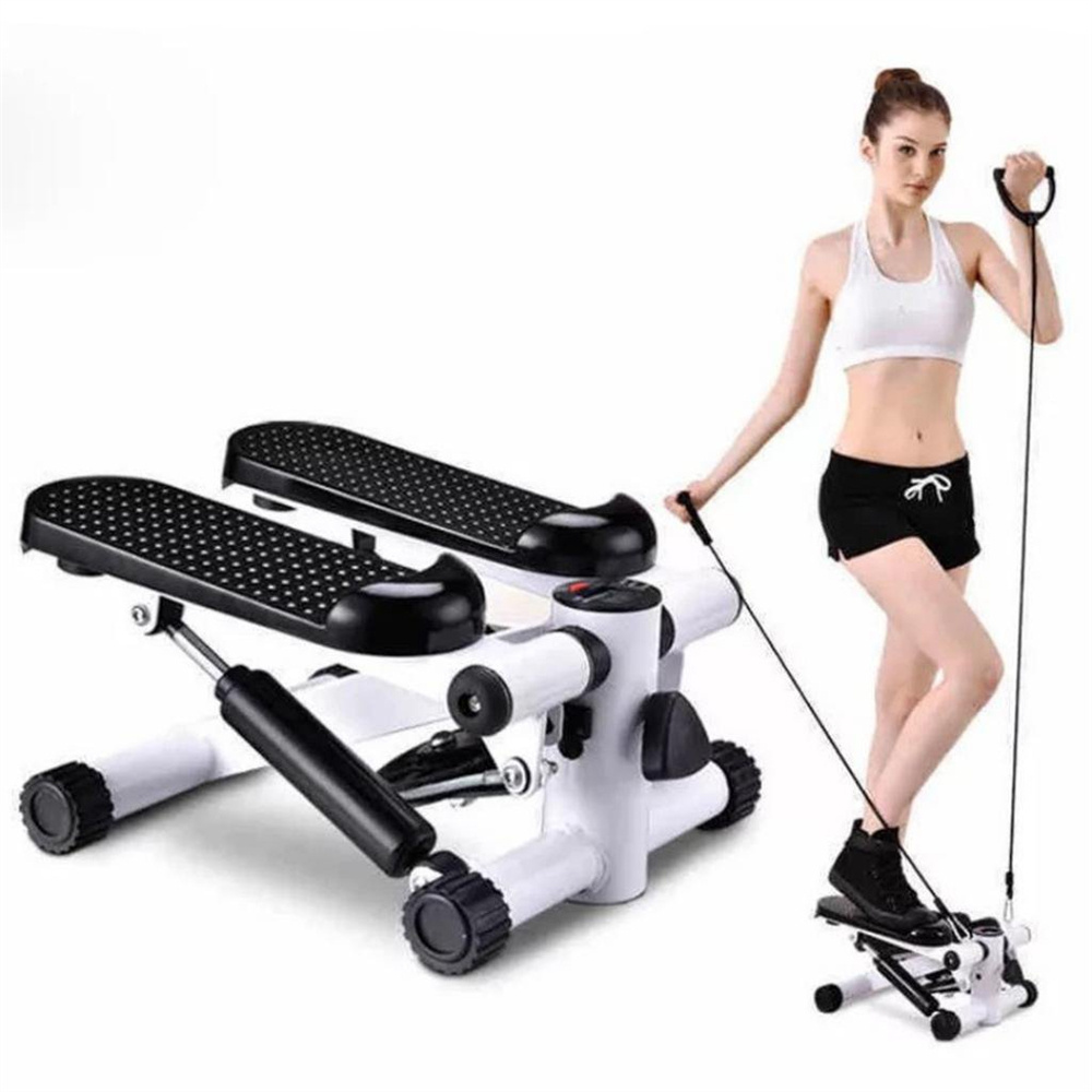 Innstar Home Indoor Gym Fitness Exercise Portable Mini Stair Stepper Aerobic Twist Stepper with Rope