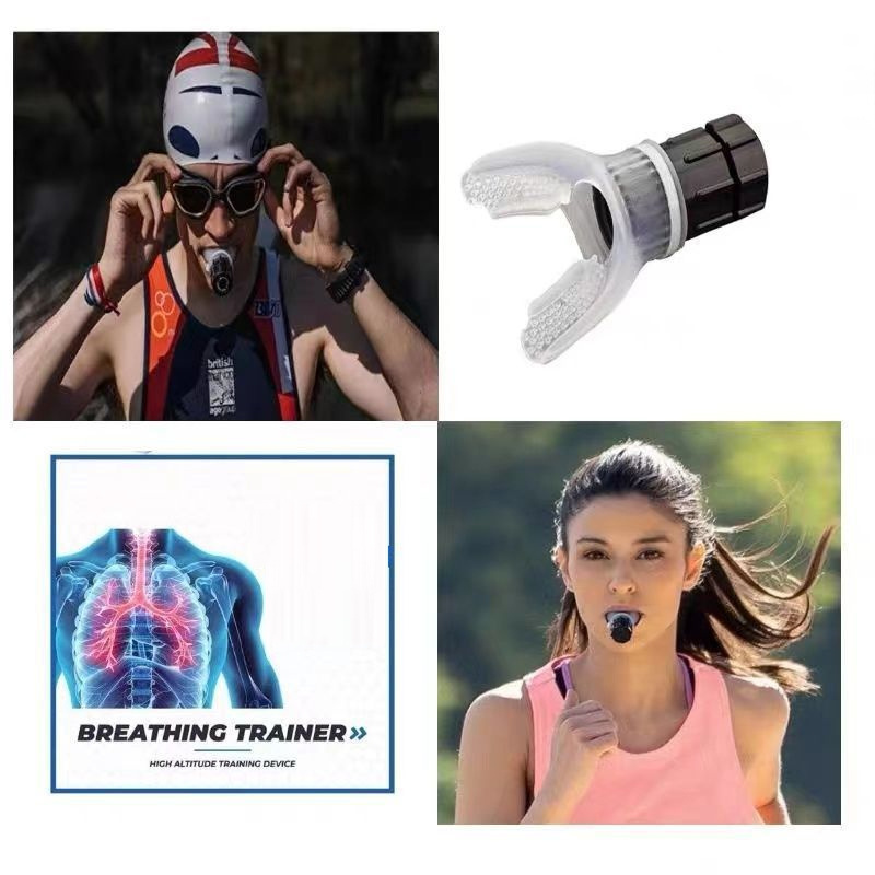 Innstar Adjustable Lung Capacity Training Device Household Breathing Trainer Lung Face Mouthpiece Respirator