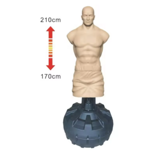 JIKE sports Men's Boxing Doll  Adjustable from 160-190 cm, Punching Bag in the Shape of a Man, Boxing Doll