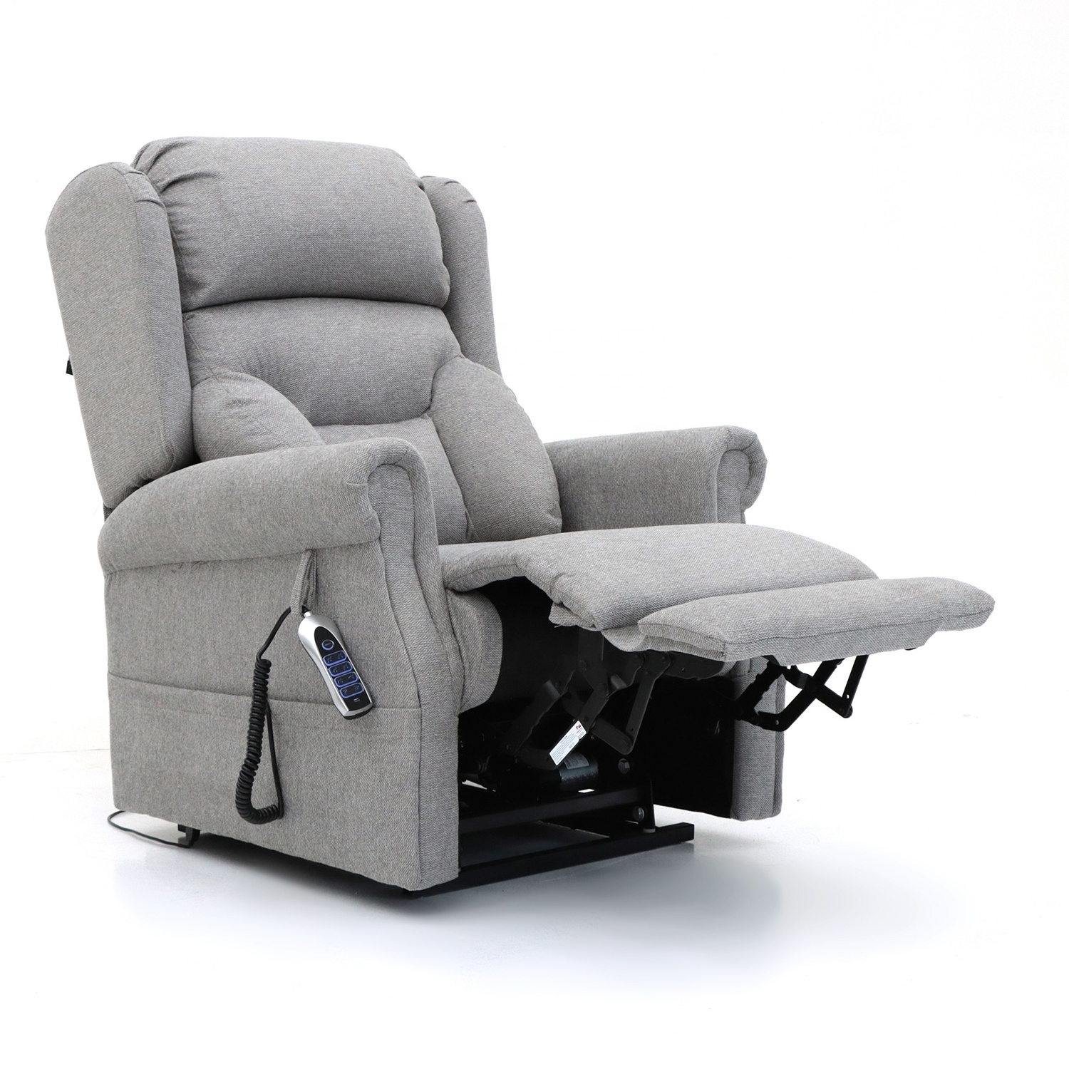 Geeksofa Quad Motor Power Electric Medical Lift Riser Recliner Chair with Power Headrest & Power Lumbar Support for The Elderly