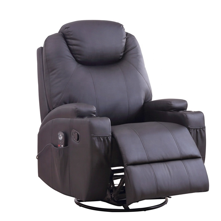 GEEKSOFA Hot Sale Vibration Massage Leather Power Lift Chair Recliner With OKIN Single Motor For Medical Disabled