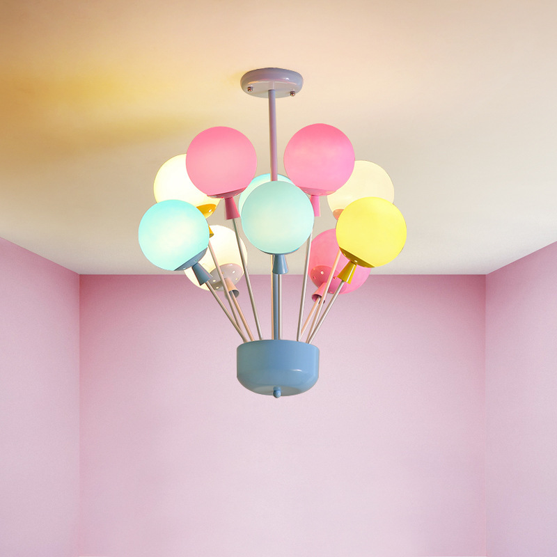 Modern Children Room Pendant Lamps Wood House Pendant Light Kid Princess Room Light Living Room Kitchen Hanging Lights Fixtures