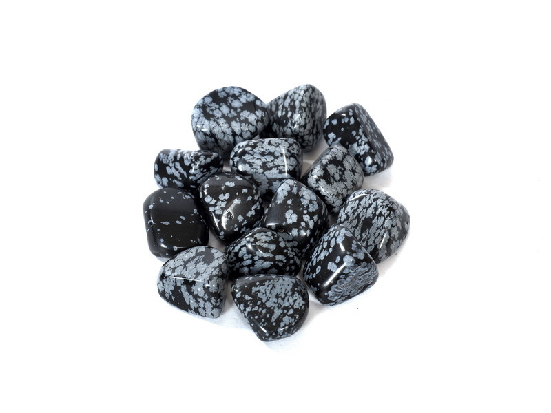 Wholesale Snow Flake Obsidian Tumbled Stone | Cheap Price Snow Flake Obsidian Tumbled For Home Decoration | Buy Jilaniagate