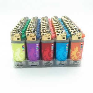 Customized Sticker Wrapper High Quality Flint Lighter for Lit Cigarette