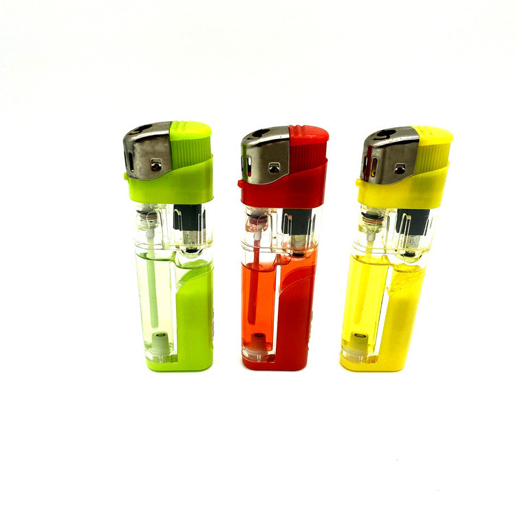 Yemen Best Selling LED Electronic Lighters Custom Logo Design Refillable Lighters