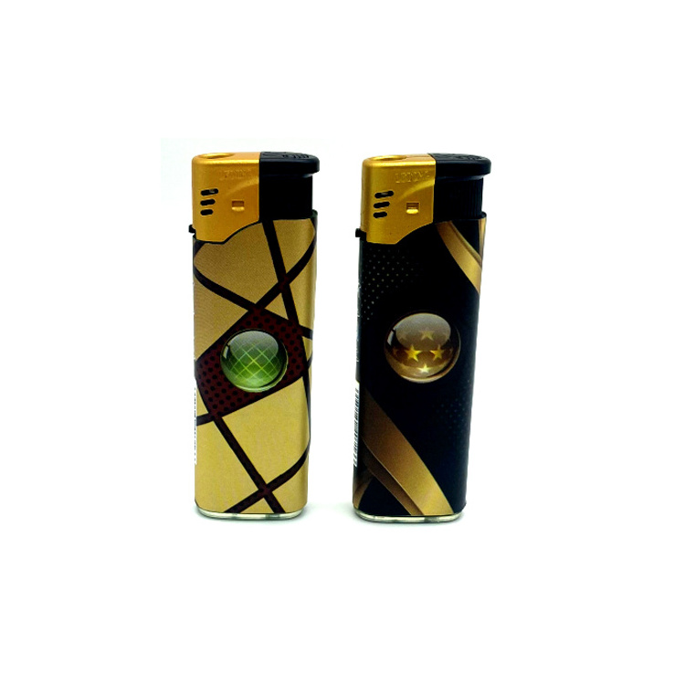 High Quality Electric Windproof Lighter Encendedor Electrico Smoking Accessories