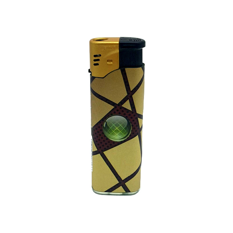 High Quality Electric Windproof Lighter Encendedor Electrico Smoking Accessories