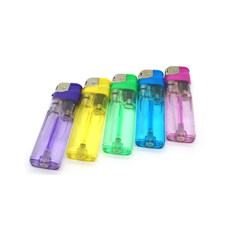 Hot Sale Shaodong Lighter Factory Directly Selling Transparent Lighter Bulk Lighter